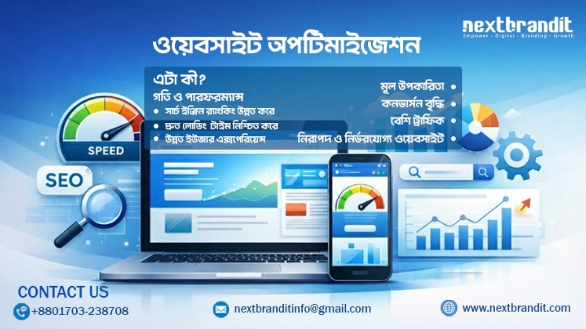 ওয়েবসাইট অপটিমাইজেশন কী