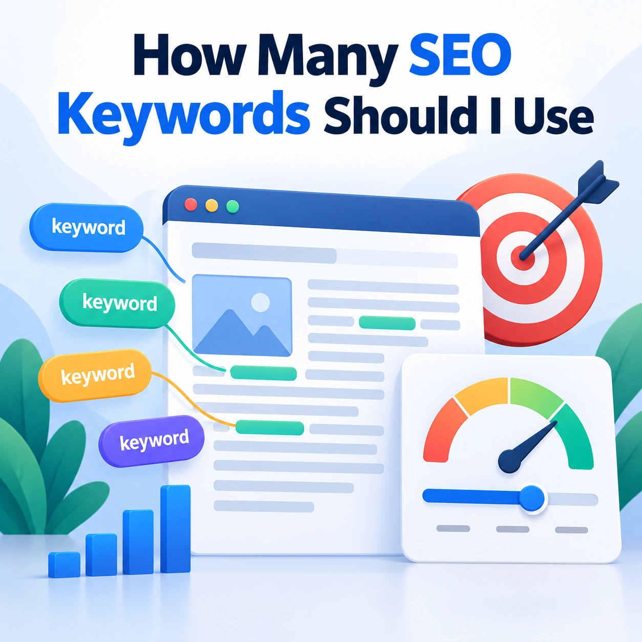 how many keywords for seo
